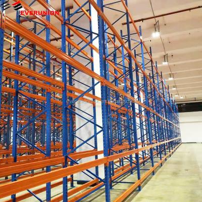 China Corrosion Protection Shelves VNA Commercial Steel Pallet Shelving Warehouse Logistics Warehouse Rack Corrosion Protection for sale