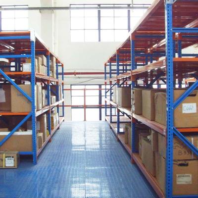 China Corrosion Protection Rack Shelf Warehouse Steel * 300kg Medium Duty Longspan Metal Shelving 2000*600*2000 Shelving Multilevel Corrosion Protection for sale