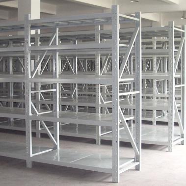 China Corrosion Protection Long Span Warehouse Shelves With Steel Panel for sale