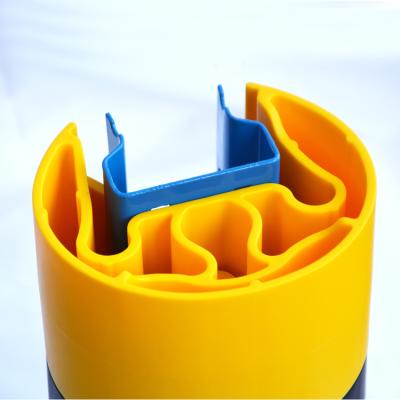 China Column Plastic Straight Guard Rack Pallet Protector Heavy Duty Plastic Protector for sale