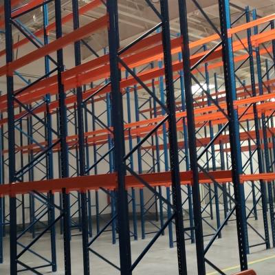 Chine Corrosion Protection Steel Material Powder Coated Pallet Racking à vendre