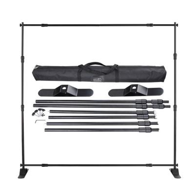 China 2021 Hot Sale 8*8 FT Adjustable Photo Backdrop Rack for sale