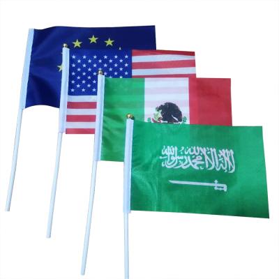 China Healthcare Institute 2021 Hot Sale Custom Hand Printed Digital Flag for sale