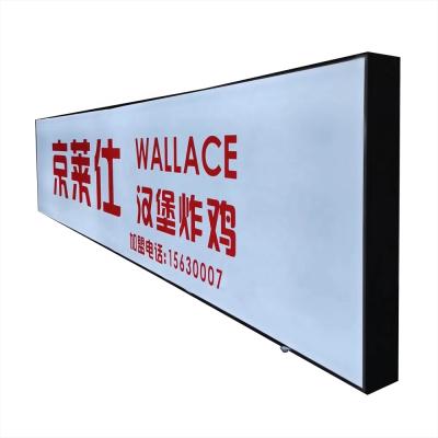 China 2021 Promotion Hot Sale Custom Aluminum Frame Light Box for sale