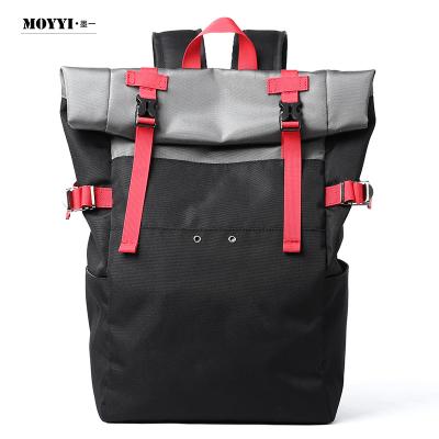 China Hot Wholesale Custom Waterproof Men Anti-theft Cylinder Office Backpacks Increasing Lightweight Unisex School Backpack Outdoor Bags for sale