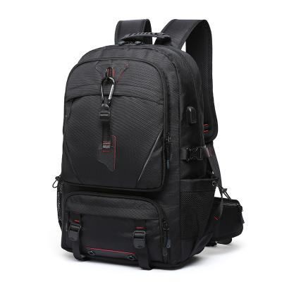 China With USB Size Wholesale Custom Quality Oxford Waterproof Travel Backpacks Large Capacity Men Outdoor Sports School Bag Men Backpack for sale