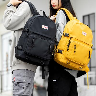 China New Design Waterproof School Casual Student School Bag Travel Backpack Personalized Couples Backpack for sale