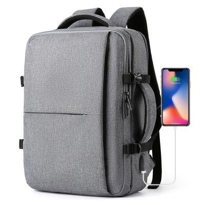 China 2021 Fashion 3 Way Messenger Conversion Anti Theft Bag Anti Theft Outdoor Travel Laptop Backpack for sale