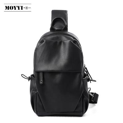 China Custom PVC Bag Waterproof Cross Logo Shoulder - Body Bag Travel Sports Chest Bag Men for sale