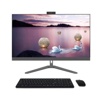 China High Quality USB Port Desktop Computer All In One 23.8 Inch Curved Screen Touch Screen LCD Display All In One PC for sale