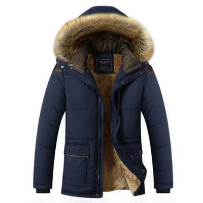 China SUSTAINABLE JACKETOWN Quilted Fur Outdoor Jacket Mens Cheap Thick Winter Navy Padded Quilted Jacket For Men for sale