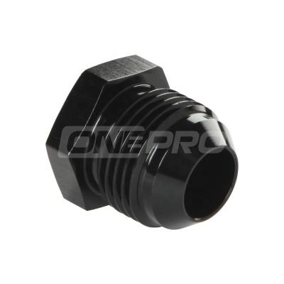 China Performance Light Car Aluminum Black Blue Anodized Male -6AN 6AN -6 Hex Head A Rocket Socket Adapter Mount for sale