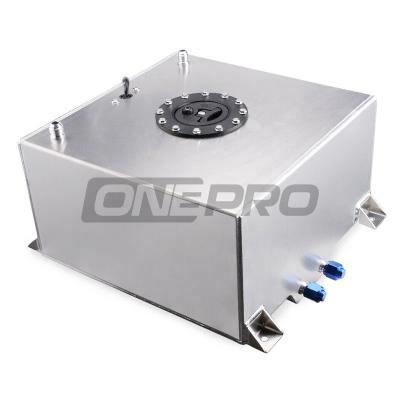 China Aluminum Alloy High Performance 8 Gallon 40L Polished Aluminum Stroke Drift Fuel Cell Tank With Fuel Sender for sale