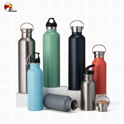 China Beeman Sustainable Eco Sports Motivational Hot Kids Insulated Water Bottle With Custom Logo for sale