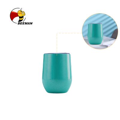 China Beeman Stainless Steel Disposable Hot Cute Puddle Non Drinking Portable Water Bottle Custom Insulation Cup for sale