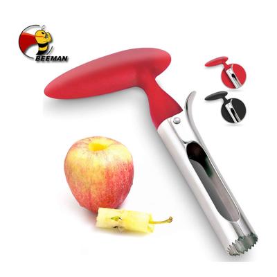 China Beeman's Best-Selling Sustainable Kitchen Tools Stainless Steel Fruit Remover Apple Hollow Punch Cutter Peeler Slicer for sale