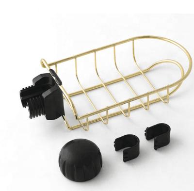 China Viable Drain Rack Holder Storage Drying Shelf Organizer for Kitchen Sink Faucet Sponge Soap for sale