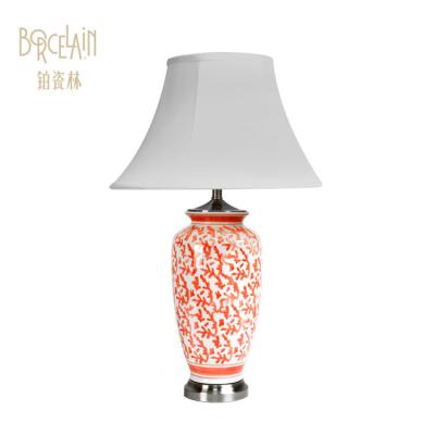 China New Modern Chinese Hot Style Ceramic Home Decorative Lamp for sale