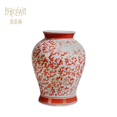 China Factory traditional supply wholesale antique ceramic home decoration flower vase for sale