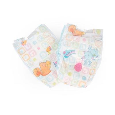 China FREE SAMPLE Plain Weave Customize Logo Newborn Baby Diapers Super Absorbent Baby Diapers Training Pants for sale