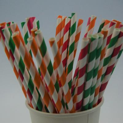 China Best Selling Dots Paper Straws Confetti, New Design Thick Paper Straws Wholesale Minimalist for sale