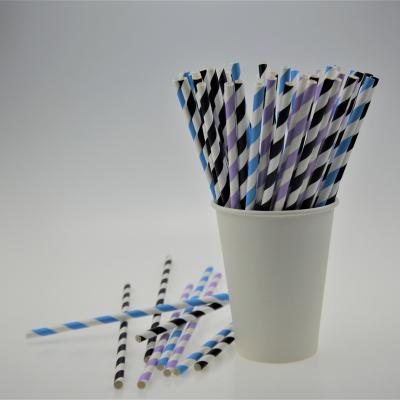 China Minimalist Factory Aduited Straws High Quality Disposable Yellow Bamboo Paper Bamboo for sale