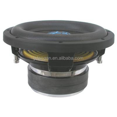 China Metal Aluminum Porcelain Super Sound Powered 25 Inch Active Car Subwoofer for sale