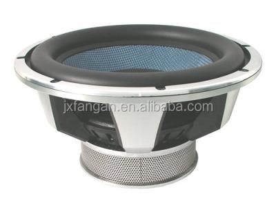 China High Performance Competition Subwoofer Aluminum Car Subwoofer High Performance Audio Subwoofer for sale