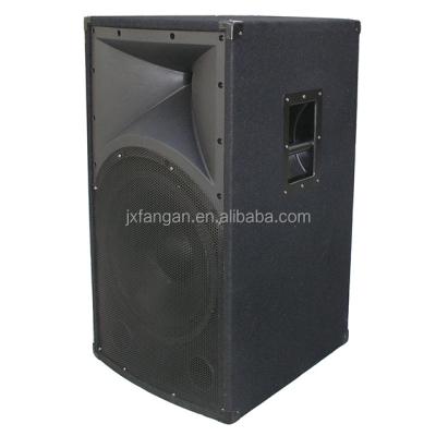 China 18 Inch Metal Aluminum Professional Dual Karaoke DJ Subwoofer PA Speaker Cabinet Audio Box for sale