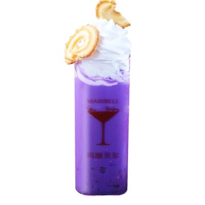 China Solid Drinks Better Rate Special Tea For Milk Tea Purple Potato Taro Powder Flavored Tea for sale