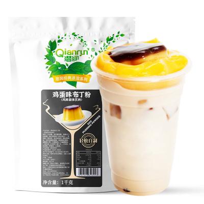 China Solid Drinks Qianrun Factory 1kg/bag Instant Solid Beverage Desserts Egg Pudding Powder for sale