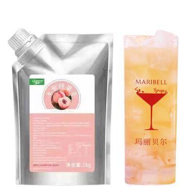 China Fruit Peach Fruit Extract Solid Flavor Powder Solid Beverage Drinks For Drinks And Beverages for sale