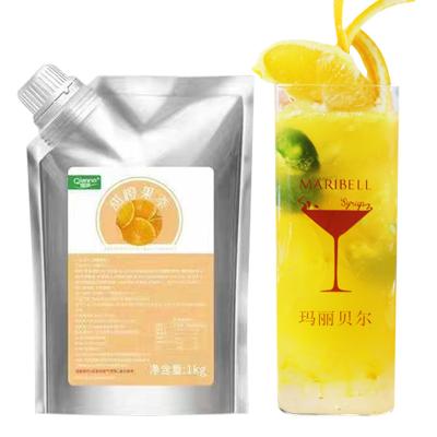 China Solid Drinks Dried Instant Orange Orange Fruit Extract Fruity Solid Flavoring Drinks Beverage for sale