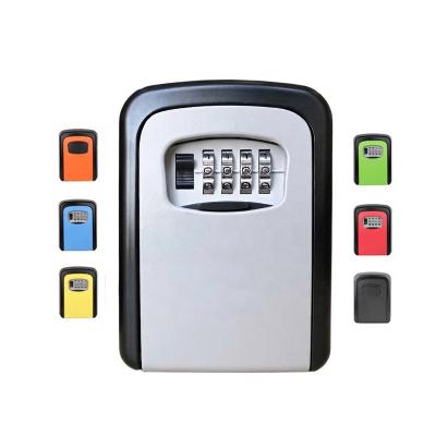 China Anti-corrosion 4 Digit Key Storage Box Cabinet Security Safes Combination Heavy keyLock box for sale