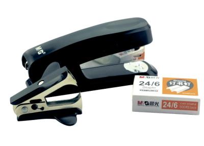 China Light Weight Office Stapler With Staples & Staples Remover Set for sale