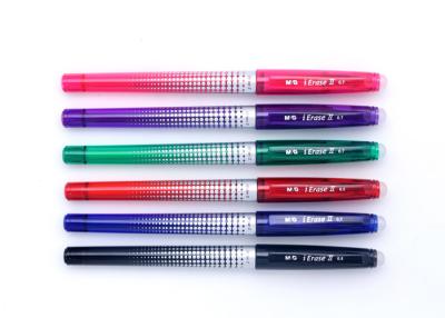 China School And Office Erasable Gel Pen With Soft Rubber Grip / Medium Point for sale