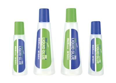 China High Capacity 200g Washable School Glue In Blue & Green Color for sale