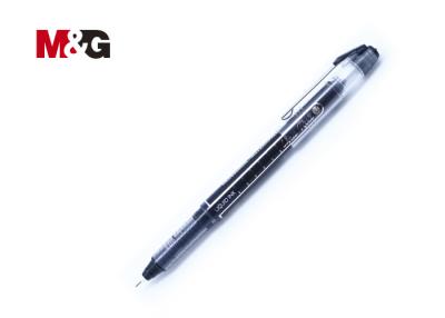 China M&G 0.5mm Fadeproof Liquid Ink Rollerball Pen , Plastic & Metal Gel Pen for sale