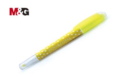 China Super Bright Fluorescent Highlighter For Kids Chisel + Bullet Nib Type for sale