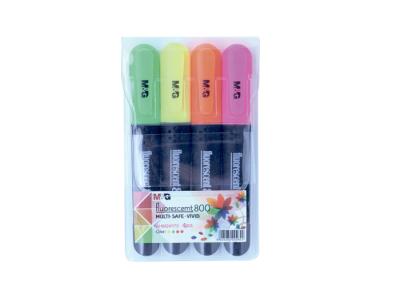 Chine Stylos inodores de barre de mise en valeur de gel, stylo de marqueur liquide coloré assorti à vendre