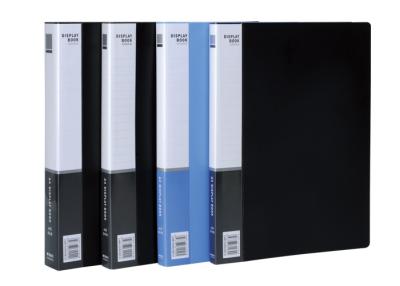 China Economical plastic file folders 20 Pockets display book with premium material A4 for sale