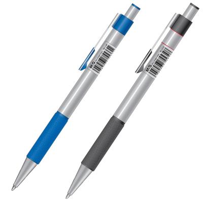 China Refills Plastic Colored Ballpoint Pens Staple Medium Point 0.7mm ballpoint pen in School for sale