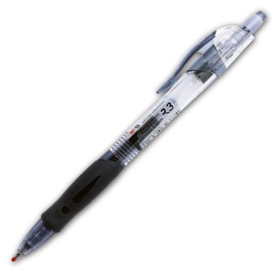 China 0.7mm Soft Rubber Grip Retractable Gel Pens Biopolymer Pigment for sale