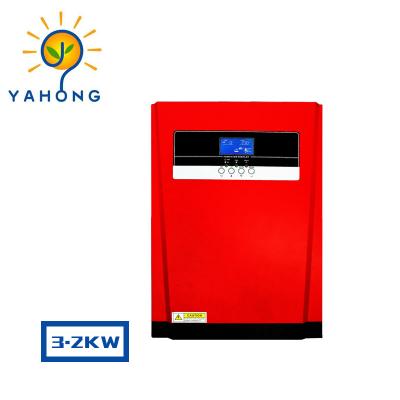 China Solar Power System Power Home Solar Inverter 3kw 3.2kw 220v Hybrid Inverter Built With MPPT Controller for sale