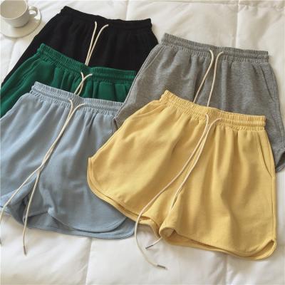 China Basic Easy Short Feminino Mujer Holiday Beach Elastic Waist Daily Warm Casual Anti-Wrinkle Women Summer Sports Biker Shorts Pants Female Shorts for sale