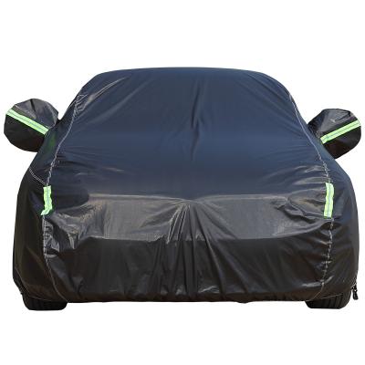 China Best Price Waterproof Windshield Outdoor Parking Body Car Cover for sale