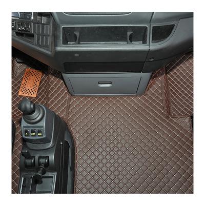 China Brief & Single Color Non-Slip Wear-Resisting Truck Foot Mat Surrounded By Special Foot Mat for sale