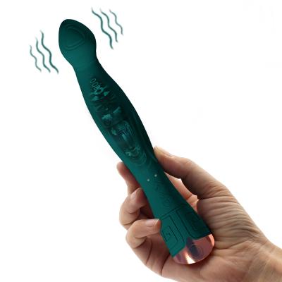 China 5 Modes Function Finger Toys Double Finger Stroking Adult G-spot Motion Vibrator Sex Toys For Couples G-spot Vibrator for sale