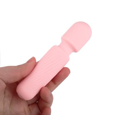 China Remote Control Mini Masturbation Magic Wand Massager Women Clitoris Vibrator Wand Massager Vibrator Toys for sale