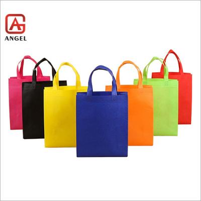 China Reusable Non Woven Tote Bag With Logo Foldable PP Spunbond Non Woven Shopping Bag for sale